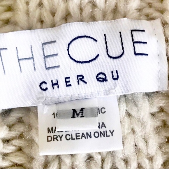 Anthropologie Comete Chunky knit Cardigan x The Cue: Cream. - Picture 12 of 13